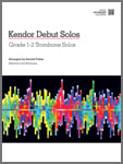 Kendor Debut Solos Trombone Book with Online Audio cover